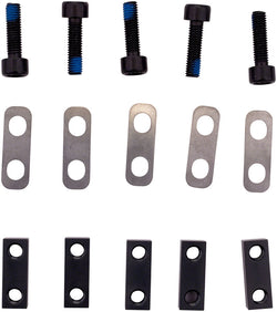 FOX 40/Marzocchi 58 Lower Leg Axle Pinch Bolt Parts (5 Each Fasteners, shims, and pinch bars. Axle not included) MPN: 803-01-672 UPC: 821973415161 Adjuster Knob & External Hardware Suspension Fork Parts