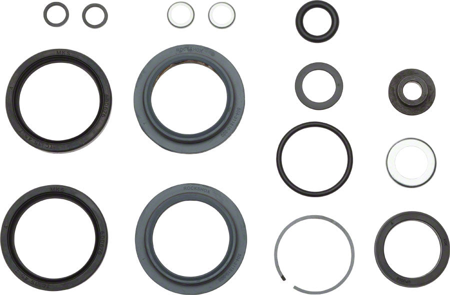 RockShox 12-14 Domain Service Kit includes dust seals, foam rings, o-ring seals