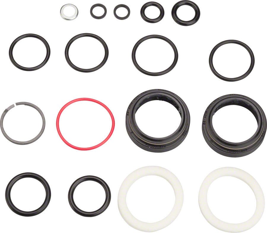 RockShox Fork Service Kit: dust seals foam rings, O- ring seals, Bluto A1