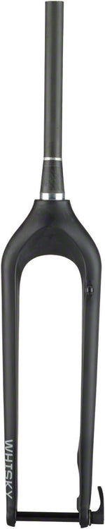 WHISKY No.9 MTN Fork - 29", Post Mount Disc, 15 x 100 mm, 1.5" Tapered Carbon Steerer, Matte Black - Rigid Mountain Fork - No.9 MTN Fork