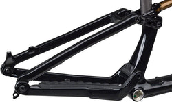 Salsa Blackthorn 145 C Frame - Carbon, Black / Smoke, Medium - Mountain Frame - Blackthorn 145 C Frameset - Black/Smoke