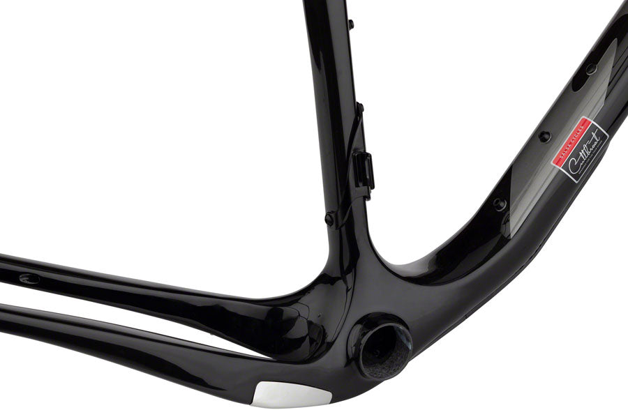 Salsa Cutthroat Frameset - 29", Carbon, Black, 52cm UPC: 657993185124 Gravel Frame Cutthroat Carbon Frameset - Black