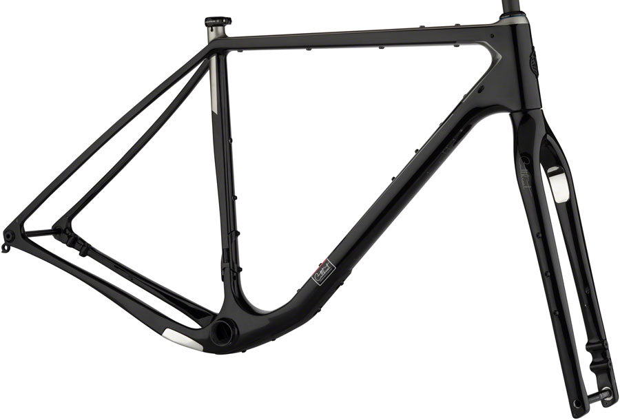 Salsa Cutthroat Frameset - 29", Carbon, Black, 52cm UPC: 657993185124 Gravel Frame Cutthroat Carbon Frameset - Black