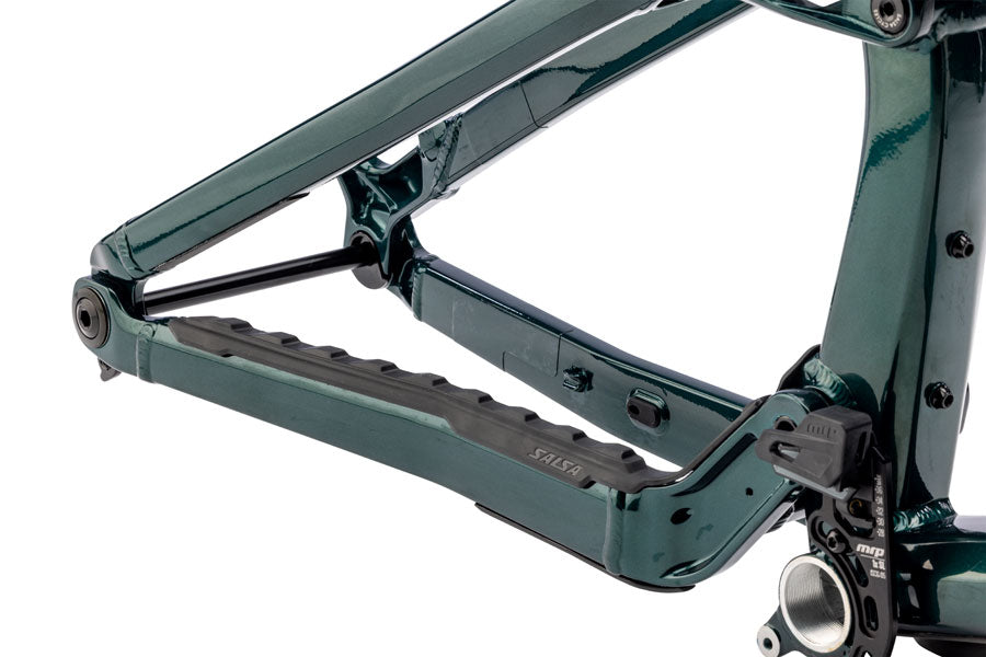 Salsa Blackthorn 145 Frame - Aluminum, Black Spruce, Large - Mountain Frame - Blackthorn 145 Frame - Black Spruce