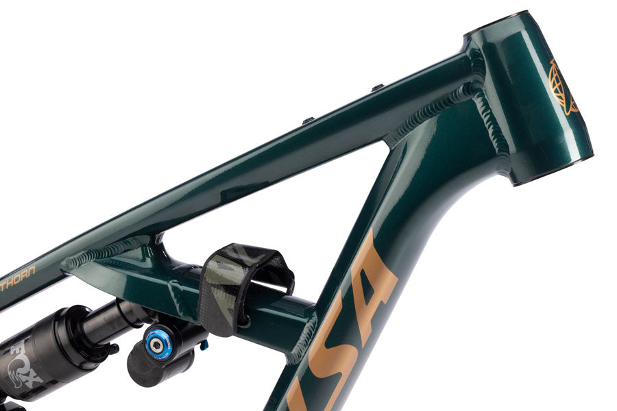 Salsa Blackthorn 145 Frame - Aluminum, Black Spruce, Large - Mountain Frame - Blackthorn 145 Frame - Black Spruce