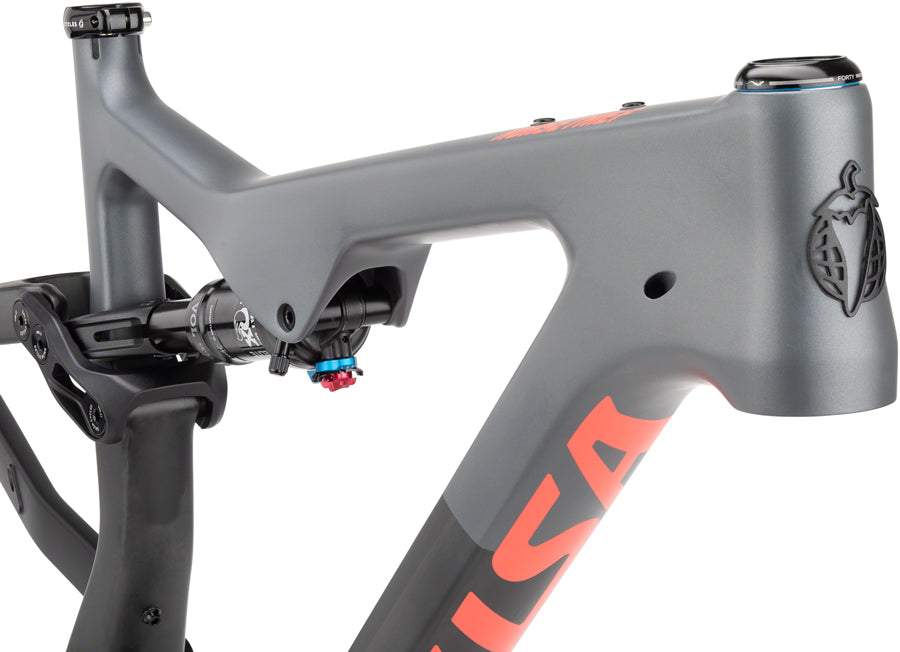 Salsa Horsethief Carbon Frame - 29"/27.5", Carbon, Charcoal/Raw, X-Large - Mountain Frame - Horsethief Carbon Frame - Charcoal/Raw