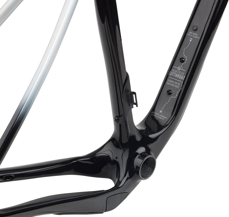 Salsa Cutthroat C Frameset - 29", Carbon, Black, 52cm MPN: 06-003425-B UPC: 657993395172 All-Road Frame Cutthroat C Frameset - Black