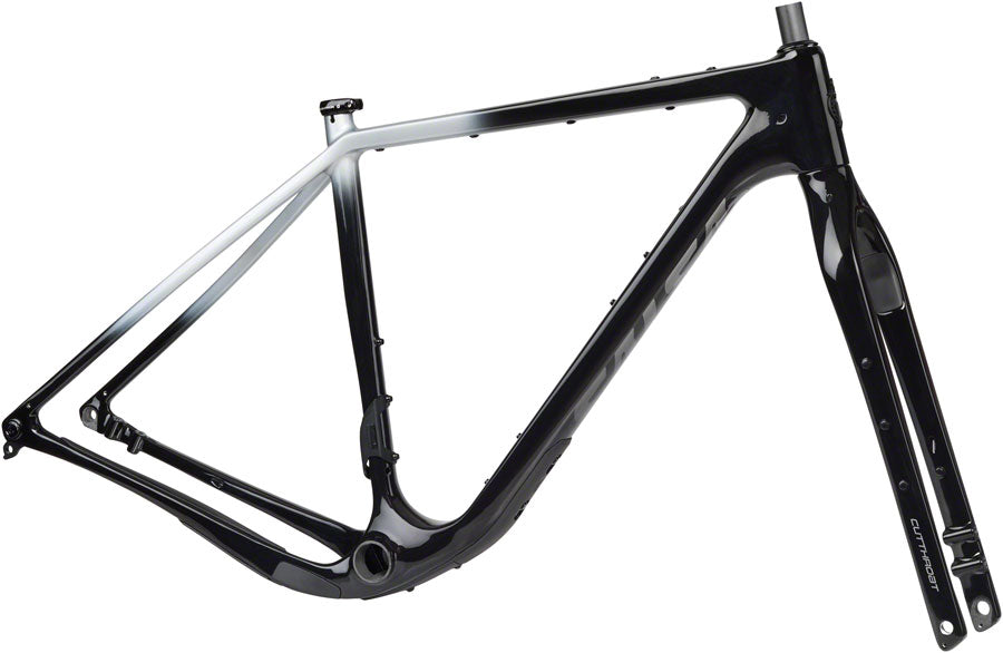 Salsa Cutthroat C Frameset - 29", Carbon, Black, 58cm MPN: 06-003425-B UPC: 657993395295 All-Road Frame Cutthroat C Frameset - Black