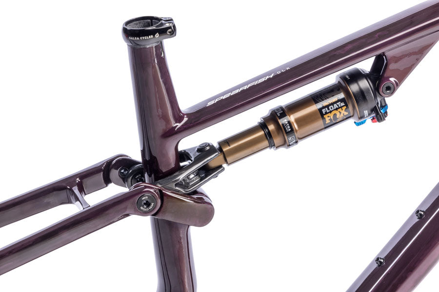 Salsa Spearfish C DLX  Frame - 29", Carbon, Deep Orchid Carbon, X-Small UPC: 657993498682 Mountain Frame Spearfish C DLX Bike Frame - Deep Orchid Carbon