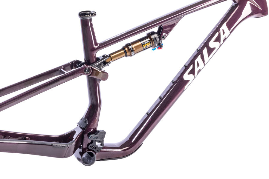 Salsa Spearfish C DLX  Frame - 29", Carbon, Deep Orchid Carbon, X-Small UPC: 657993498682 Mountain Frame Spearfish C DLX Bike Frame - Deep Orchid Carbon