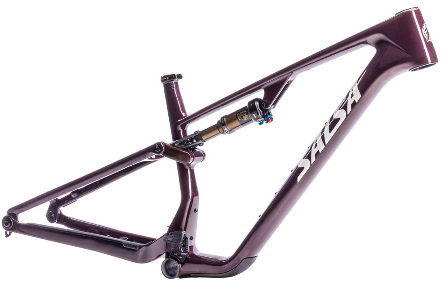 Salsa Spearfish C DLX  Frame - 29", Carbon, Deep Orchid Carbon, X-Large UPC: 657993498767 Mountain Frame Spearfish C DLX Bike Frame - Deep Orchid Carbon