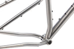 Salsa Fargo 32 Ti Frameset - 32", Titanium, Brushed Titanium, Large - All-Road Frame - Fargo 32 Ti Frameset - Brushed Titanium