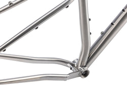Salsa Fargo 32 Ti Frameset - 32", Titanium, Brushed Titanium, Large - All-Road Frame - Fargo 32 Ti Frameset - Brushed Titanium