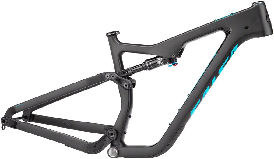 Salsa Spearfish Carbon Frame - 29"/27.5", Carbon, Black, Small UPC: 657993238332 Mountain Frame Spearfish C - Black