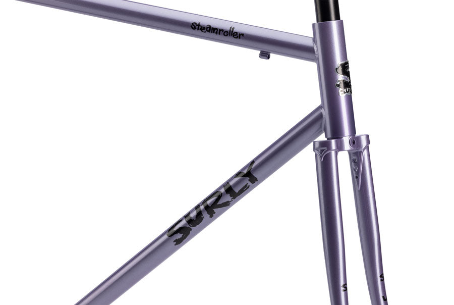 Surly Steamroller Frameset - 700c, Steel, Anxious Lavender, 53cm - Track Frames - Steamroller Frameset - Anxious Lavender