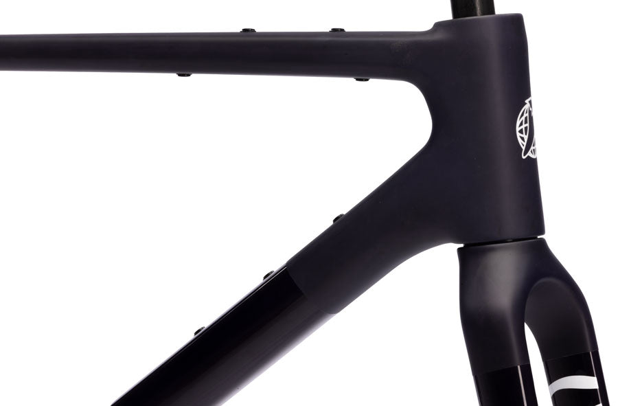 Salsa Flyway C DLX Frameset - 700c, Carbon, Midnight, Medium/Large - All-Road Frame - Flyway C DLX Frameset - Midnight