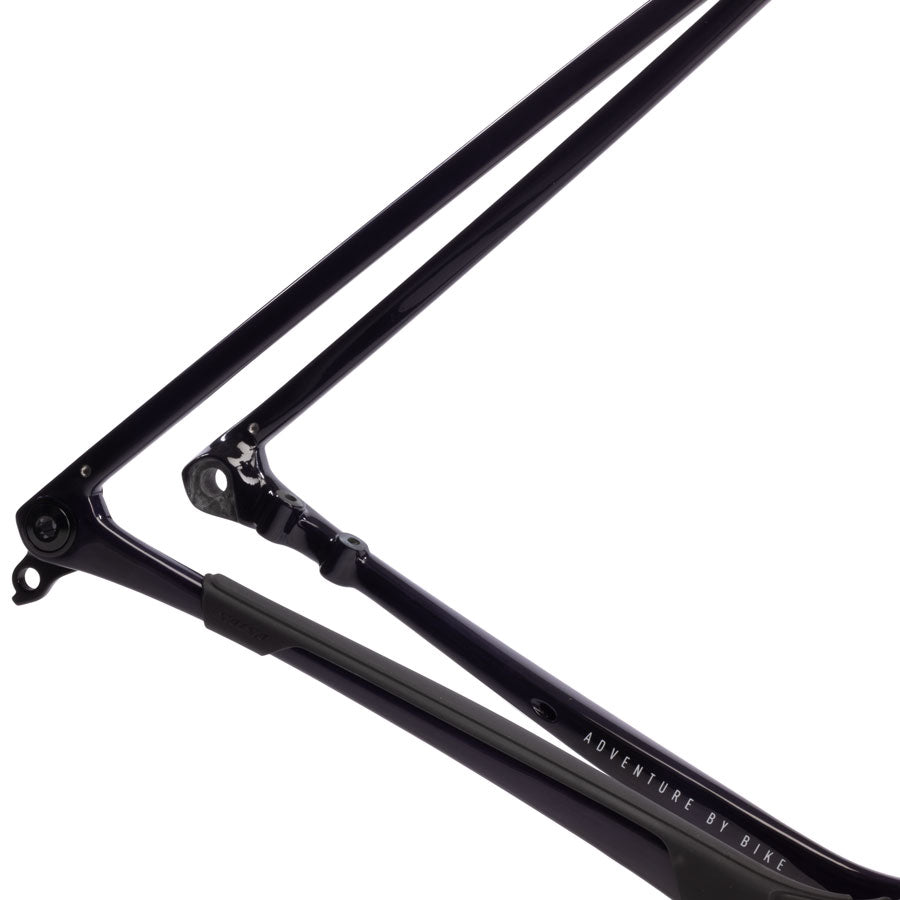 Salsa Flyway C DLX Frameset - 700c, Carbon, Midnight, Medium - All-Road Frame - Flyway C DLX Frameset - Midnight