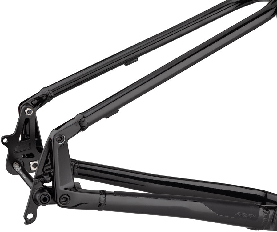 Salsa Timberjack Frame - 29/27.5", Aluminum, Black, Small - Mountain Frame - Timberjack Frame - Black