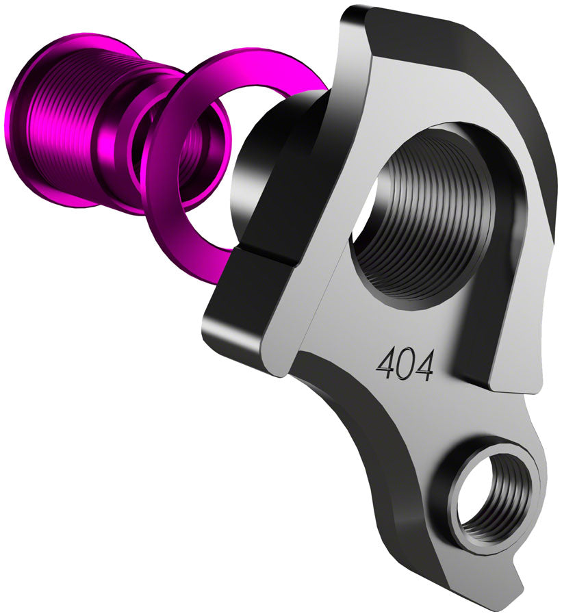 Wheels Manufacturing Universal Derailleur Hanger - 404-7, For Frames designed to accept SRAM UDH, Black/Purple - Derailleur Hangers - Universal Derailleur Hanger for SRAM UDH