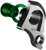 Wheels Manufacturing Universal Derailleur Hanger - 404-9, For Frames designed to accept SRAM UDH, Black/Green - Derailleur Hangers - Universal Derailleur Hanger for SRAM UDH