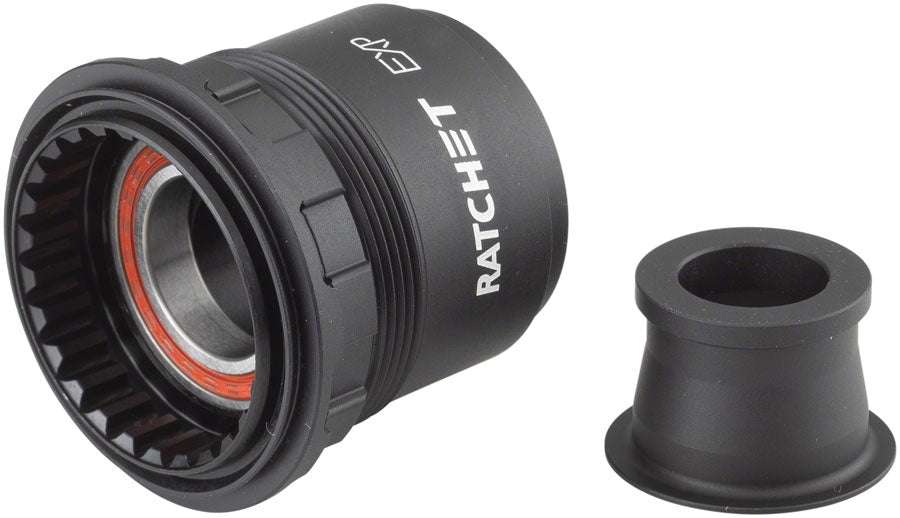 DT Swiss Ratchet EXP Freehub Body - SRAM XD, Standard, Aluminum, Sealed Bearing, Kit w/ End Cap, 12 x 142/148 mm