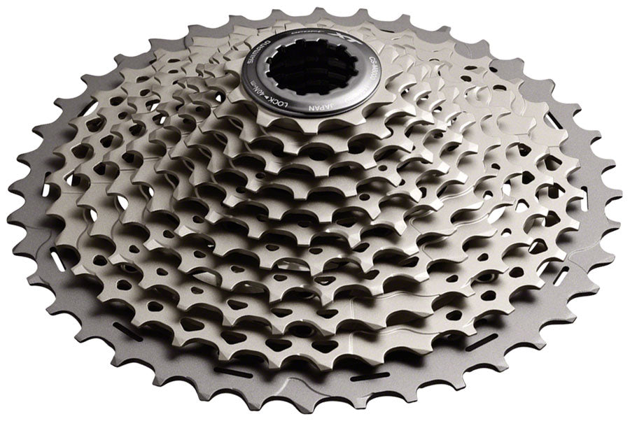 Shimano Deore XT CS-M8000 Cassette - 11 Speed, 11-40t, Gray - Cassettes - Deore XT CS-M8000 11-Speed Cassette