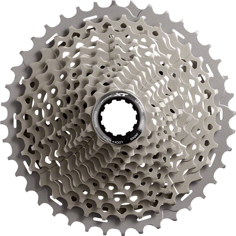 Shimano XT M8000 11 Speed 11-42t Cassette 11sp Silver MTB 1x