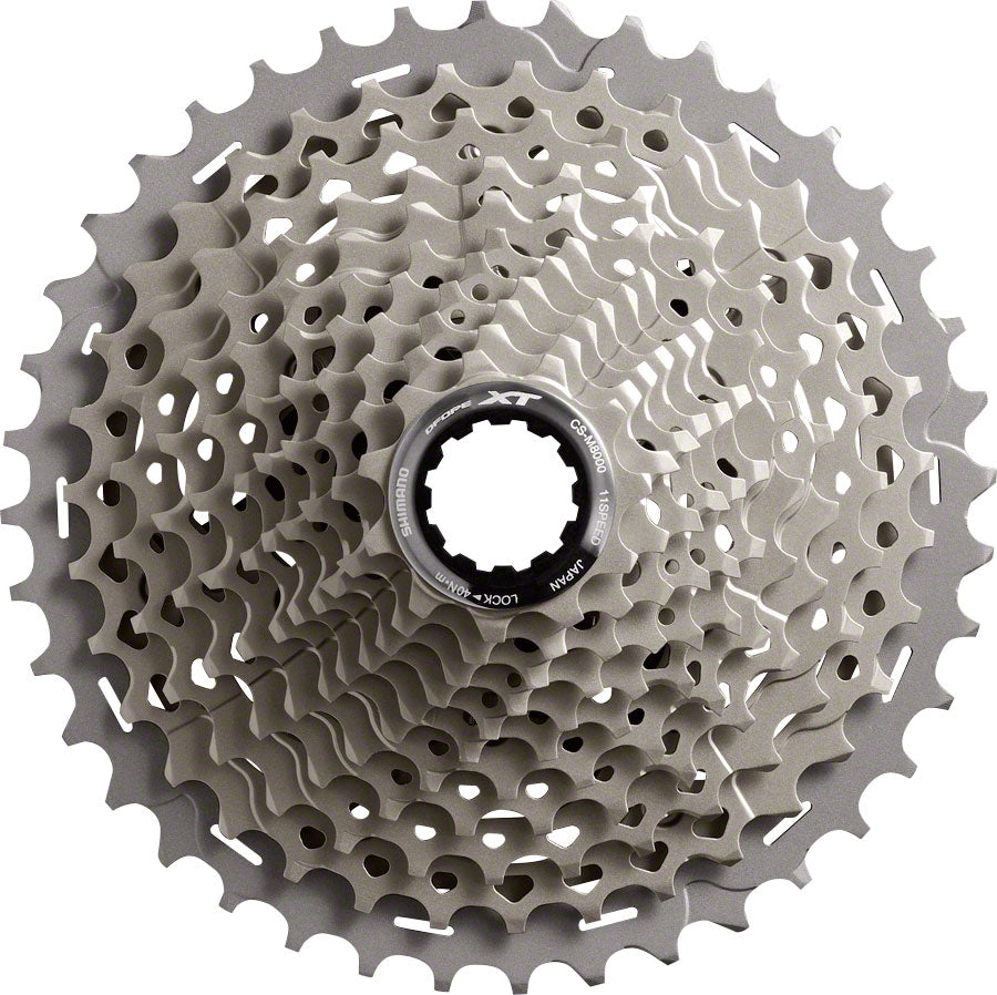 Shimano Deore XT CS-M8000 Cassette - 11 Speed, 11-46t, Gray