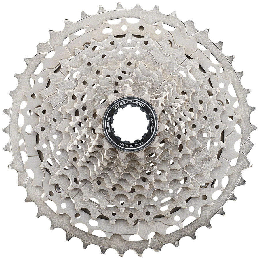 Shimano Deore CS-M5100-11 Cassette - 11-speed, 11-42t MPN: ICSM510011142 UPC: 192790618739 Cassettes Deore M5100 Cassette