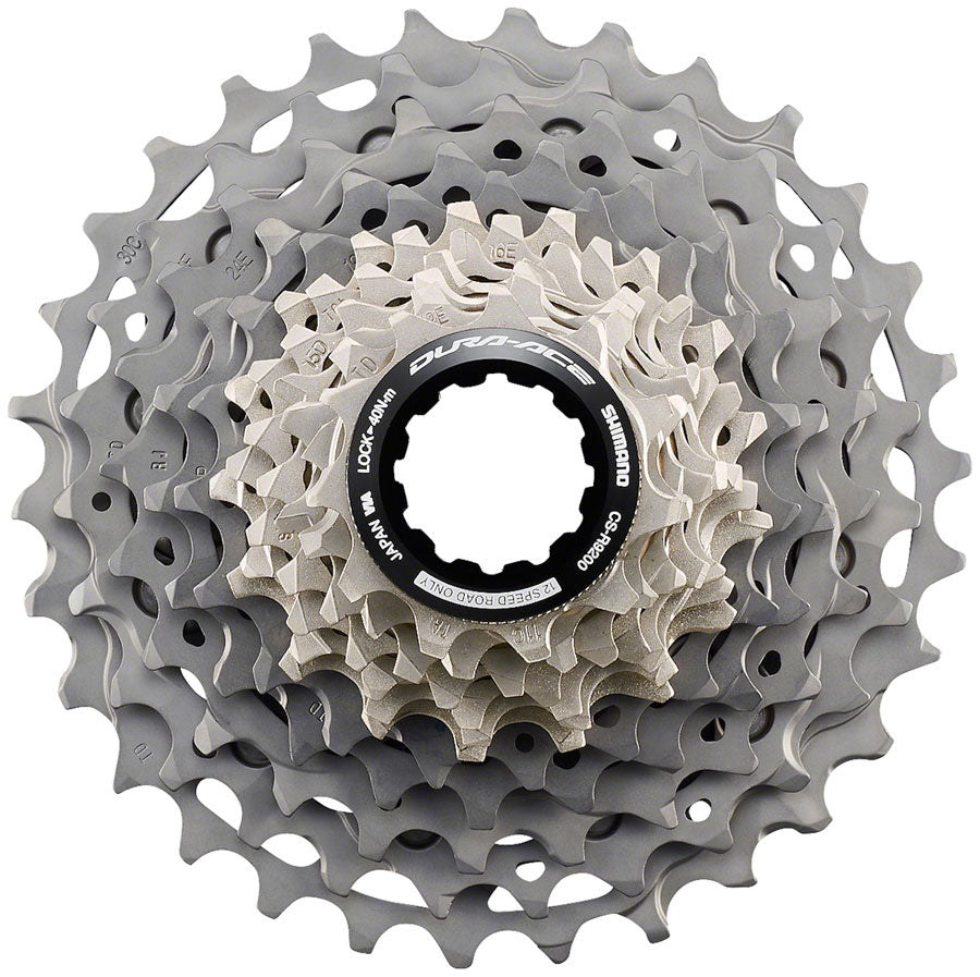 Shimano Dura-Ace CS-R9200 Cassette - 12-Speed, 11-34t, Gray MPN: ICSR920012134 UPC: 192790894157 Cassettes Dura-Ace CS-9200 12-Speed Cassette