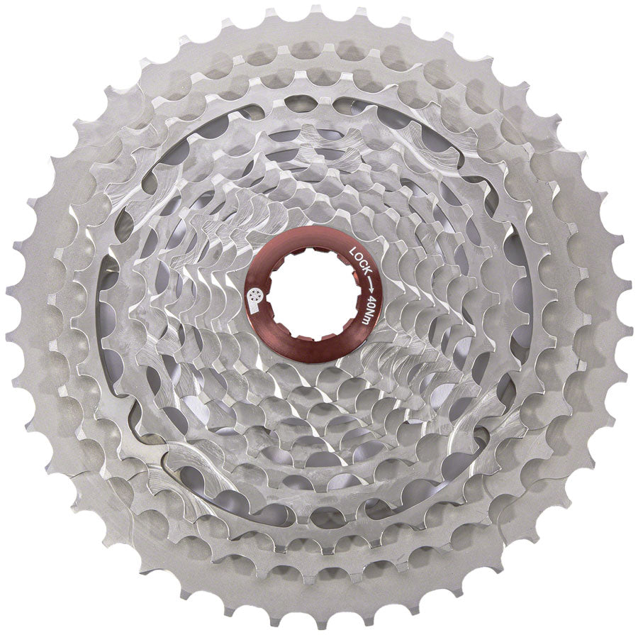 Prestacycle UniBlock PRO Gravel Cassette - 11-Speed, For HG 11 Freehub, 11-40, Silver MPN: 93178 UPC: 689466931785 Cassettes UniBlock Cassette