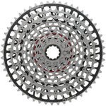 SRAM XX Eagle T-Type XS-1297 Cassette - 12-Speed, 10-52t, For XD Driver, Silver/Black MPN: 00.2418.125.000 UPC: 710845891441 Cassettes XX Eagle T-Type XS-1297 12-Speed Cassette