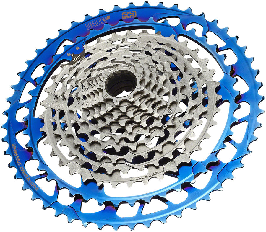 e*thirteen Helix Race Cassette - 12-Speed, 9-52t, Intergalactic - Cassettes - Helix Race 12-Speed 9-52t Cassette