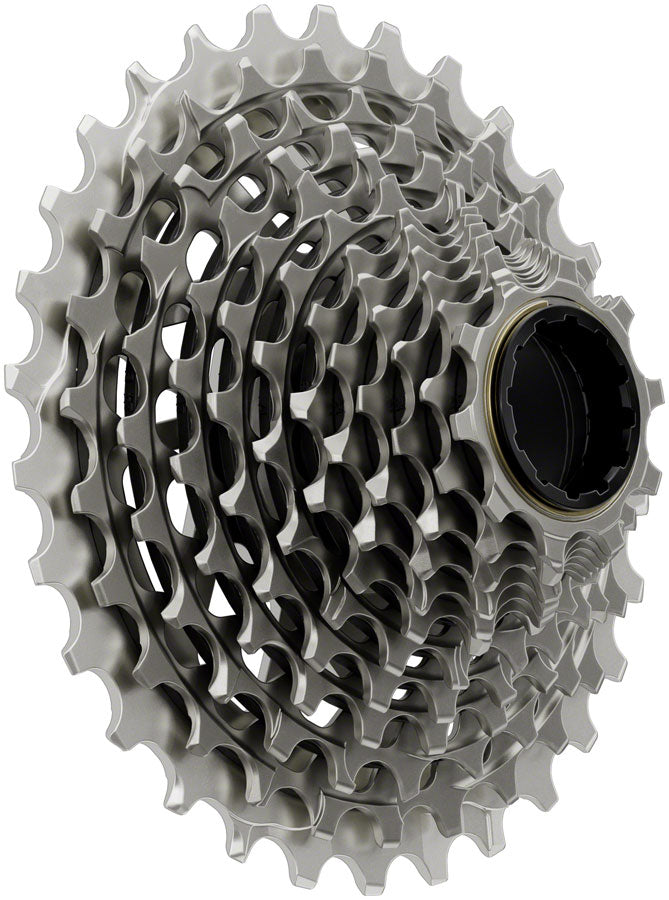 SRAM RED XG-1290 Cassette - 12-Speed, 10-30t, For XDR Driver Body, Silver, E1 MPN: 00.2418.142.001 UPC: 710845898327 Cassettes RED AXS XG-1290 12-Speed Cassette