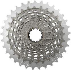 SRAM RED XG-1290 Cassette - 12-Speed, 10-33t, For XDR Driver Body, Silver, E1 MPN: 00.2418.142.002 UPC: 710845898334 Cassettes RED AXS XG-1290 12-Speed Cassette