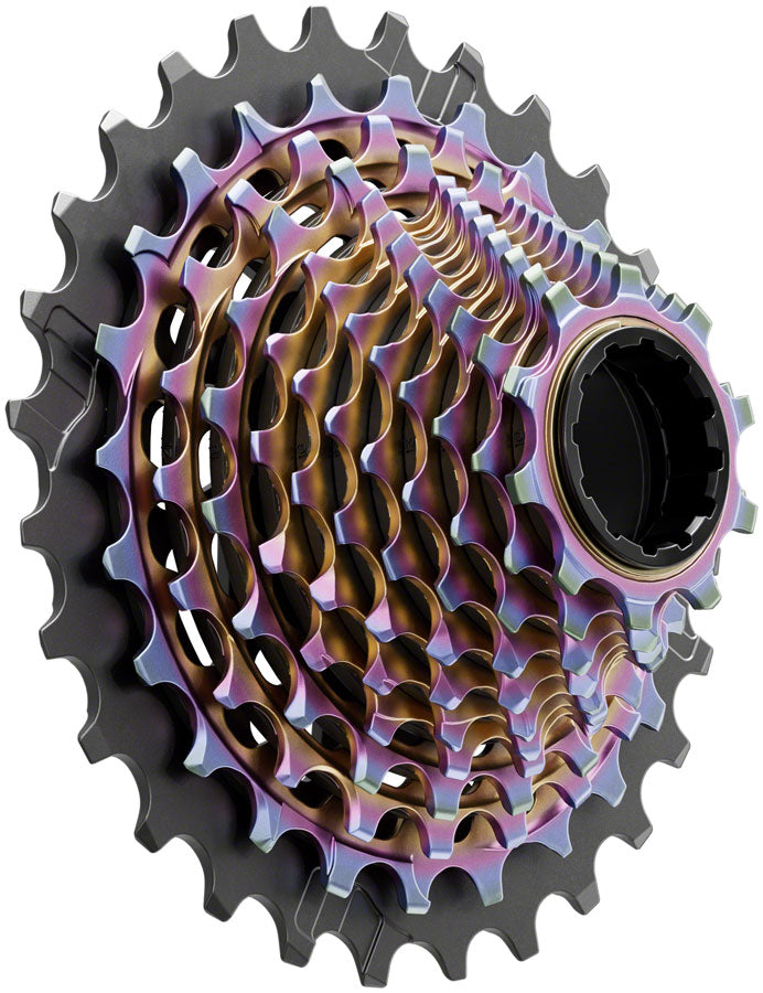 SRAM RED XG-1290 Cassette - 12-Speed, 10-28t, For XDR Driver Body, Rainbow, E1 MPN: 00.2418.142.004 UPC: 710845910418 Cassettes RED AXS XG-1290 12-Speed Cassette