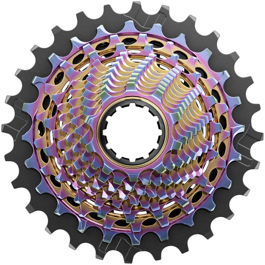 SRAM RED XG-1290 Cassette - 12-Speed, 10-28t, For XDR Driver Body, Rainbow, E1 MPN: 00.2418.142.004 UPC: 710845910418 Cassettes RED AXS XG-1290 12-Speed Cassette