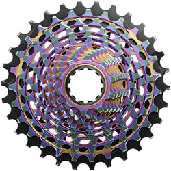 SRAM RED XG-1290 Cassette - 12-Speed, 10-30t, For XDR Driver Body, Rainbow, E1 MPN: 00.2418.142.005 UPC: 710845910425 Cassettes RED AXS XG-1290 12-Speed Cassette