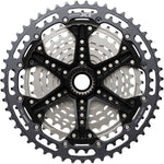 Shimano Deore XT CS-M8200-12 Cassette - 12-Speed, 10-51t, Hyperglide+, Micro Spline, Gray/Silver MPN: ICSM8200051 UPC: 192790305479 Cassettes Deore XT CS-M8200 12-Speed Cassette
