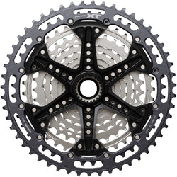 Shimano Deore XT CS-M8200-12 Cassette - 12-Speed, 10-51t, Hyperglide+, Micro Spline, Gray/Silver MPN: ICSM8200051 UPC: 192790305479 Cassettes Deore XT CS-M8200 12-Speed Cassette