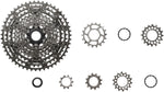 Shimano XTR CS-M9200-12 Cassette - 12-Speed, 10-51t, Hyperglide+, Micro Spline, Gray - Cassettes - XTR CS-M9200 12-Speed Cassette