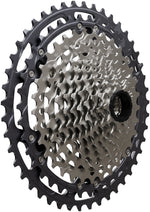Shimano Deore XT CS-M8200-12 Cassette - 12-Speed, 9-45t, Hyperglide+, Micro Spline, Gray/Silver - Cassettes - Deore XT CS-M8200 12-Speed Cassette