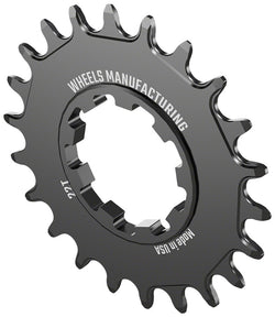 Wheels Manufacturing SOLO-SPEED Cog - 22t, Fits SOLO-SPLINE and SOLO-XD kits, Black - Driver and Single Cog - Solo-XD and Solo-Spline Cog