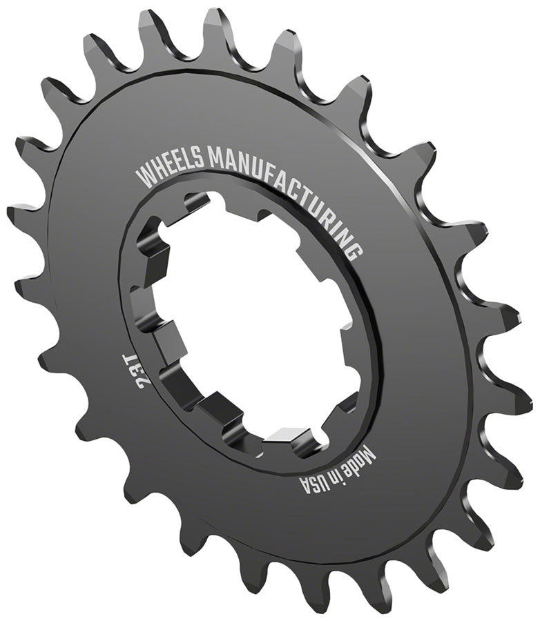 Wheels Manufacturing SOLO-SPEED Cog - 23t, Fits SOLO-SPLINE and SOLO-XD kits, Black - Driver and Single Cog - Solo-XD and Solo-Spline Cog