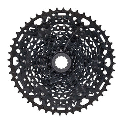 microSHIFT ADVENT X Cassette - 10 Speed, 11-48T, ED Black, Hardened Steel Cogs MPN: CS-H104 11-48 UPC: 657993259573 Cassettes ADVENT X Cassette