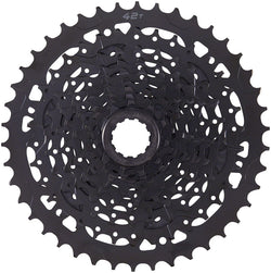 microSHIFT ADVENT Cassette - 9 Speed, 11-42t, Black, ED Coated, Alloy Large Cog MPN: CS-H093A 11-42 UPC: 657993205105 Cassettes ADVENT Cassette