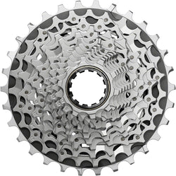 SRAM Force XG-1270 Cassette - 12-Speed, 10-30t, Silver, For XDR Driver Body, E1 MPN: 00.2418.159.001 UPC: 710845915239 Cassettes Force AXS XG-1270 12-Speed Cassette