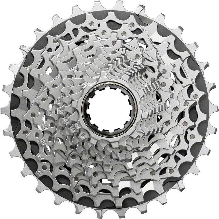 SRAM Force XG-1270 Cassette - 12-Speed, 10-30t, Silver, For XDR Driver Body, E1