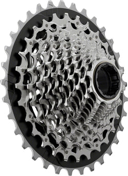 SRAM Force XG-1270 Cassette - 12-Speed, 10-33t, Silver, For XDR Driver Body, E1 - Cassettes - Force AXS XG-1270 12-Speed Cassette