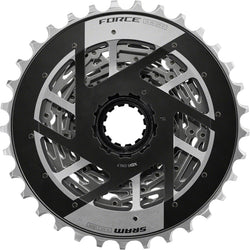 SRAM Force XG-1270 Cassette - 12-Speed, 10-33t, Silver, For XDR Driver Body, E1 MPN: 00.2418.159.002 UPC: 710845915246 Cassettes Force AXS XG-1270 12-Speed Cassette